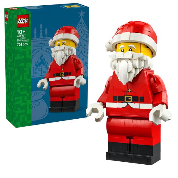 Lego - Grande Minifigure Di Babbo Natale - 40820, Multicolore