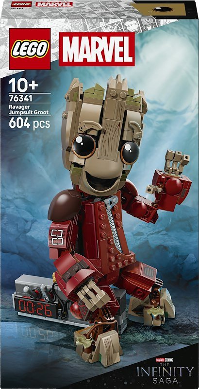 Lego Groot in tuta da Ravager 76341