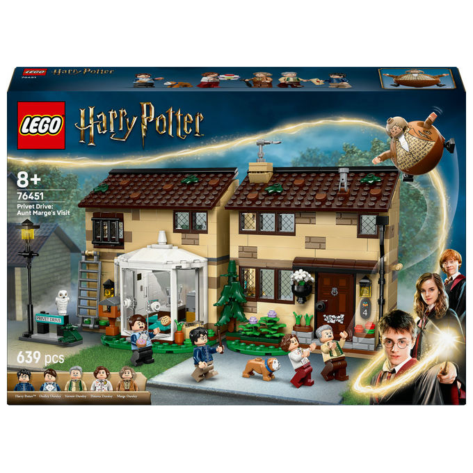 LEGO Harry Potter (76451). Privet Drive: la Visita di zia Marge
