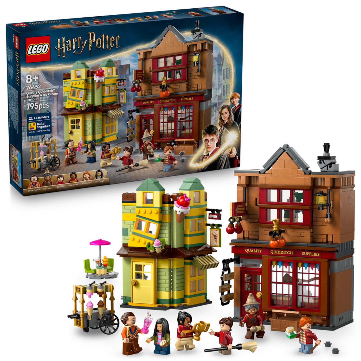 Lego - Harry Potter Accessori Quidditch E Gelateria 76452, ,