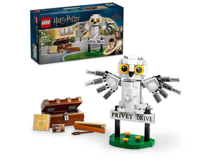 Lego - Harry Potter Edvige Al N.4 Di Privet Drive 76425, Multicolore