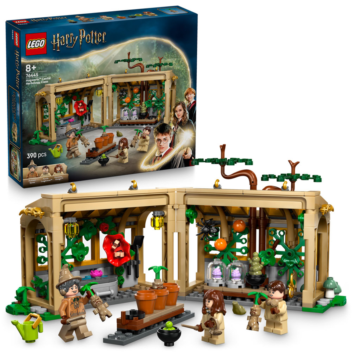 Lego - Harry Potter Hogwarts: Lezione Di Erbologia 76445, ,