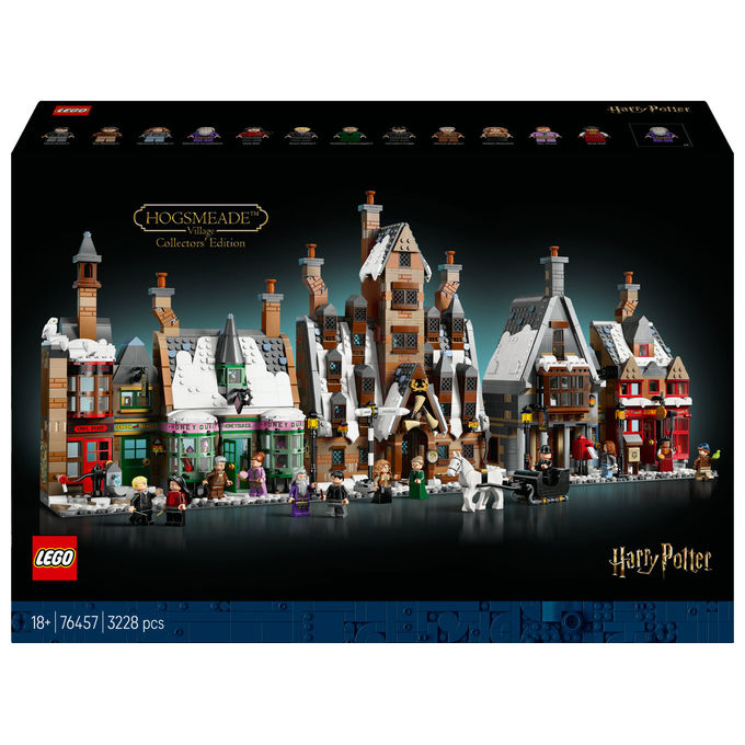 Lego Harry Potter Villaggio di Hogsmeade Edizione del Collezionista 3228 Pezzi Set 76457