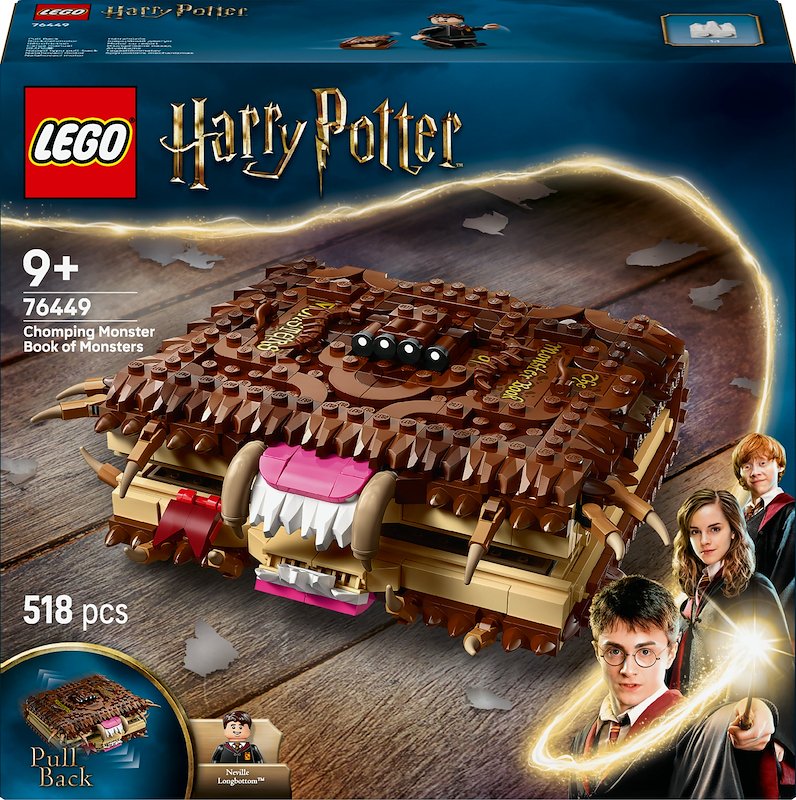 Lego - Harrypotter Libro Mostro E Mostri Azzannante 76449, ,