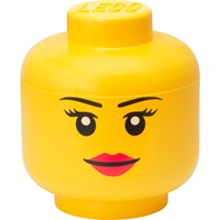 LEGO Iconic Testa Portaoggetti "Girl", Scatola di immagazzinaggio