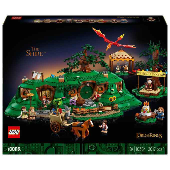 LEGO Icons (10354). Il Signore degli Anelli: la Contea. Esclusiva