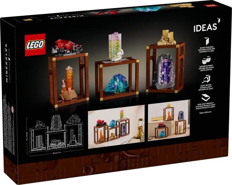 Lego - Ideas Collezione Di Minerali 21362, Multicolore