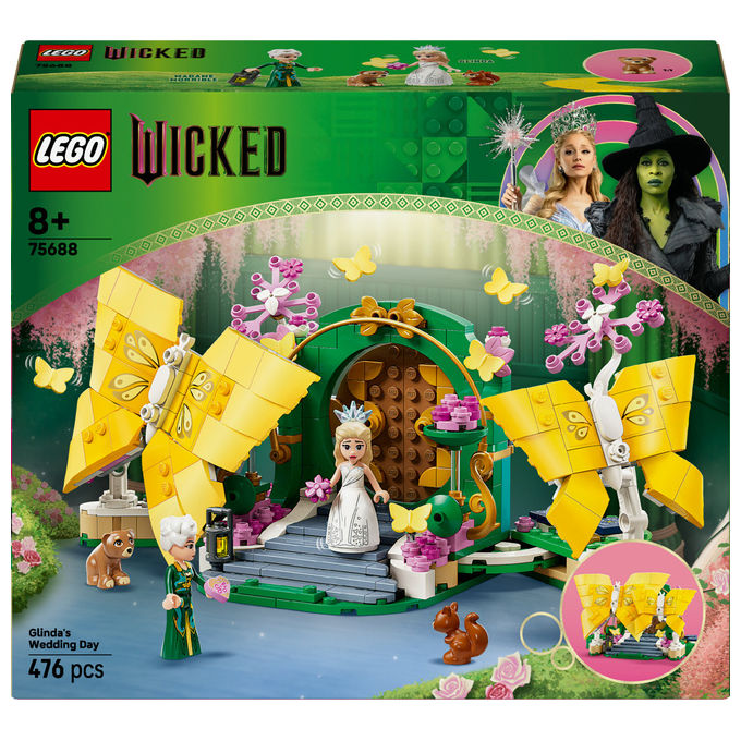 LEGO Il Giorno del Matrimonio di Glinda Set Costruzioni 476 Pezzi Lego Wicked 75688
