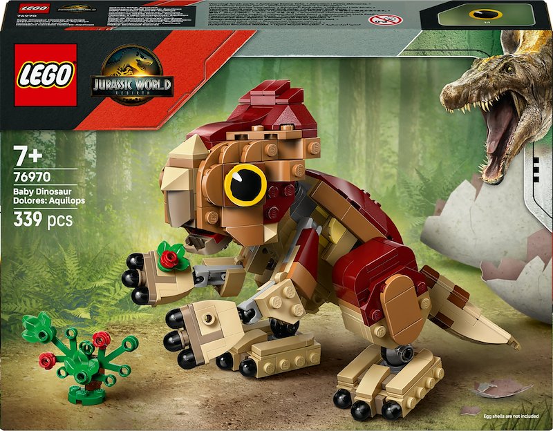 Lego - Jurassic World Dinosauro Dolores: Aquilops 76970, ,