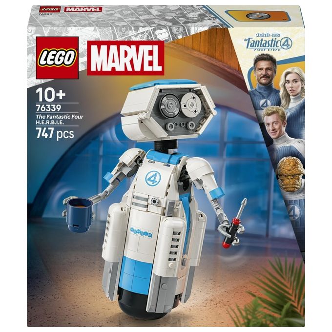 Lego - Marvel I Fantastici Quattro H.e.r.b.i.e. - 76339, Multicolore