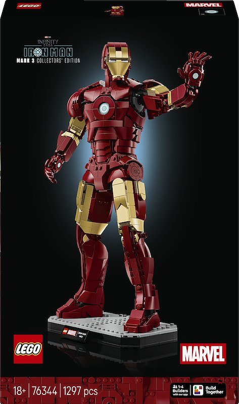 Lego - Marvel Iron Man Mark 3 - 76344, Multicolore