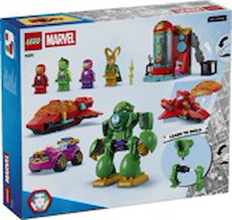 Lego - Marvel Loki Vs. Team Iron Man - 11211, Multicolore Lego - Marvel Loki Vs. Team Iron Man - 11211, Multicolore