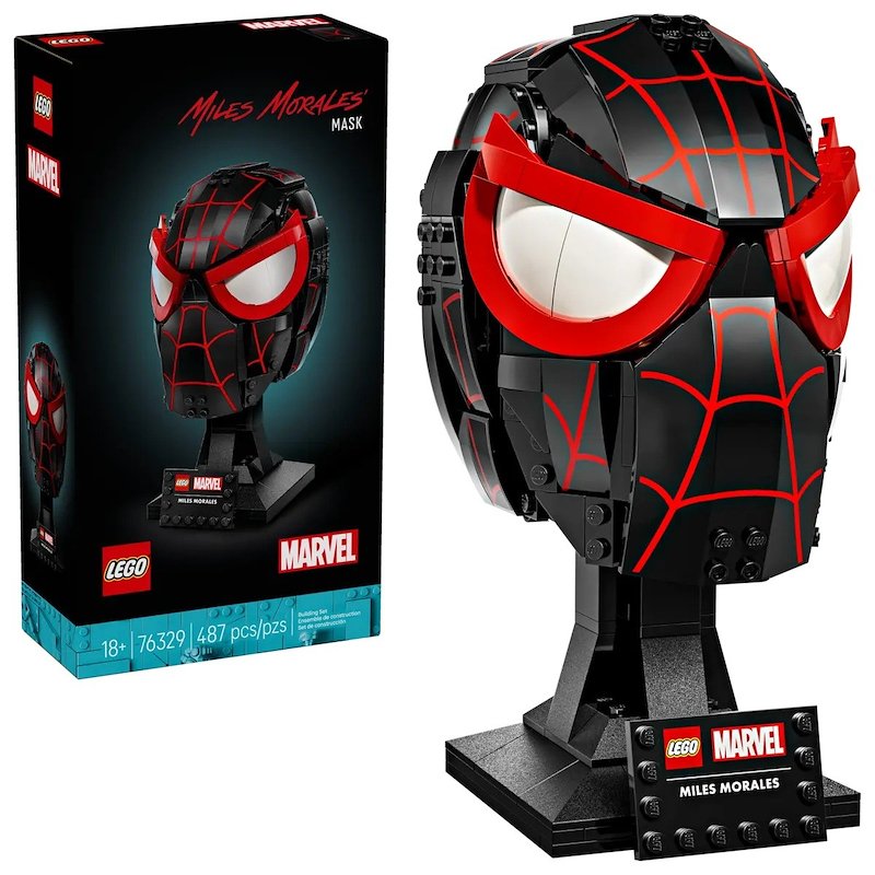 Lego - Marvel Maschera Di Miles Morales - 76329, Multicolore