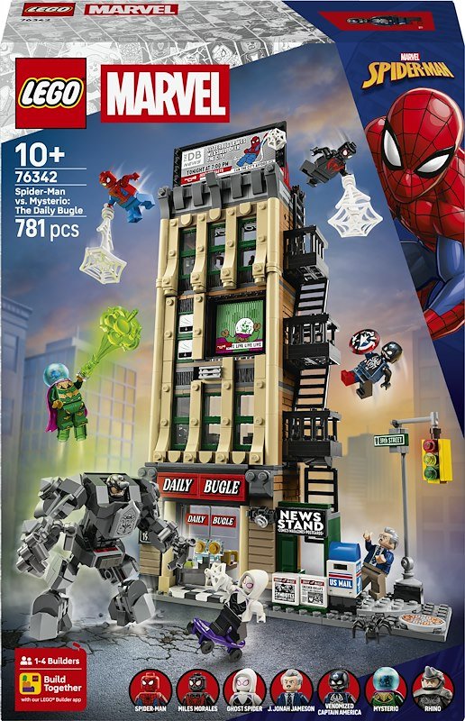 Lego - Marvel Spider-man Vs. Mysterio: Il Daily - 76342-multicolore