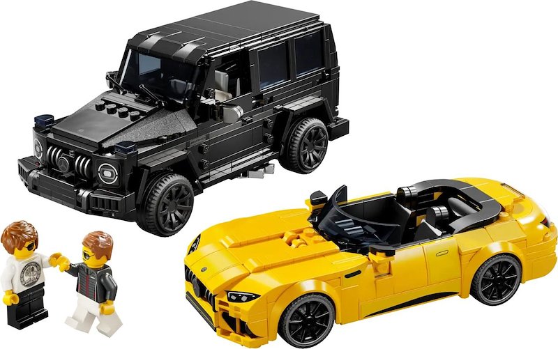 Lego - Mercedes-amg G 63 E Mercedes-amg Sl 63 76924, Multicolore