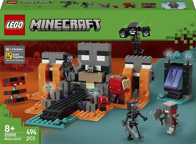 Lego - Minecraft Battaglia Contro Il Wither - 21590, Multicolore