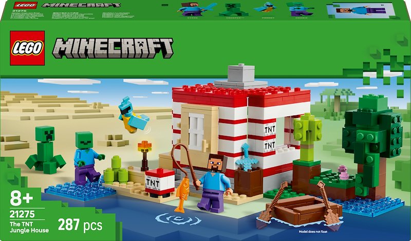 Lego - Minecraft Casa Nella Giungla Esplosiva 21275