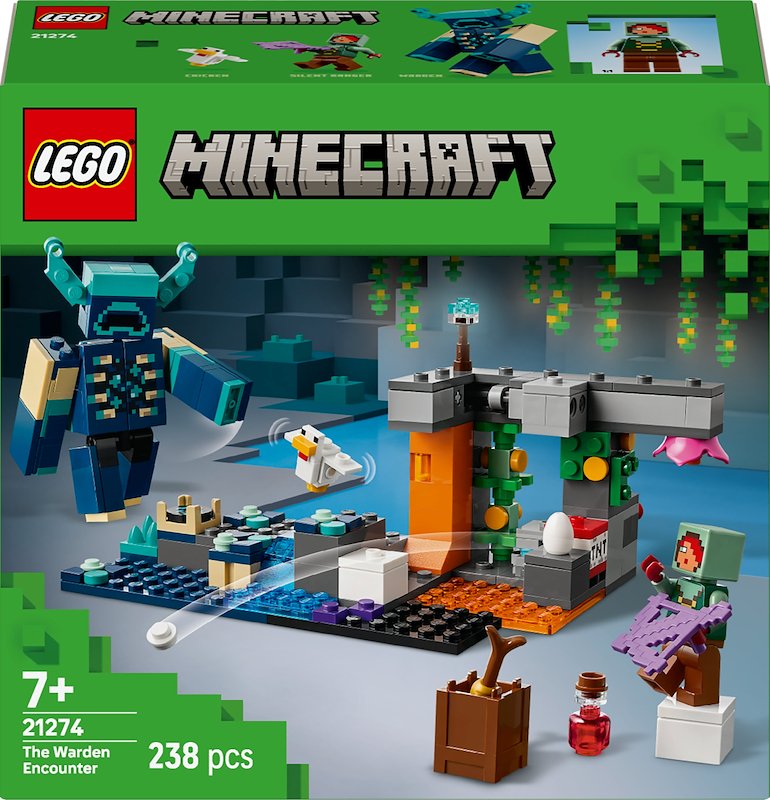 Lego - Minecraft L’incontro Con Il Sorvegliante 21274