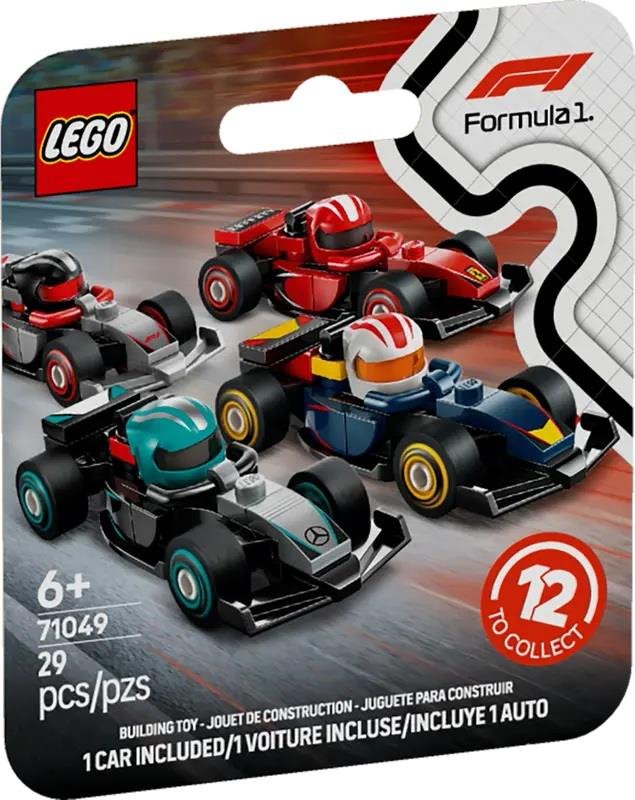Lego - Minifigures Monoposto Di F1® Da Collezione 71049, Multicolore