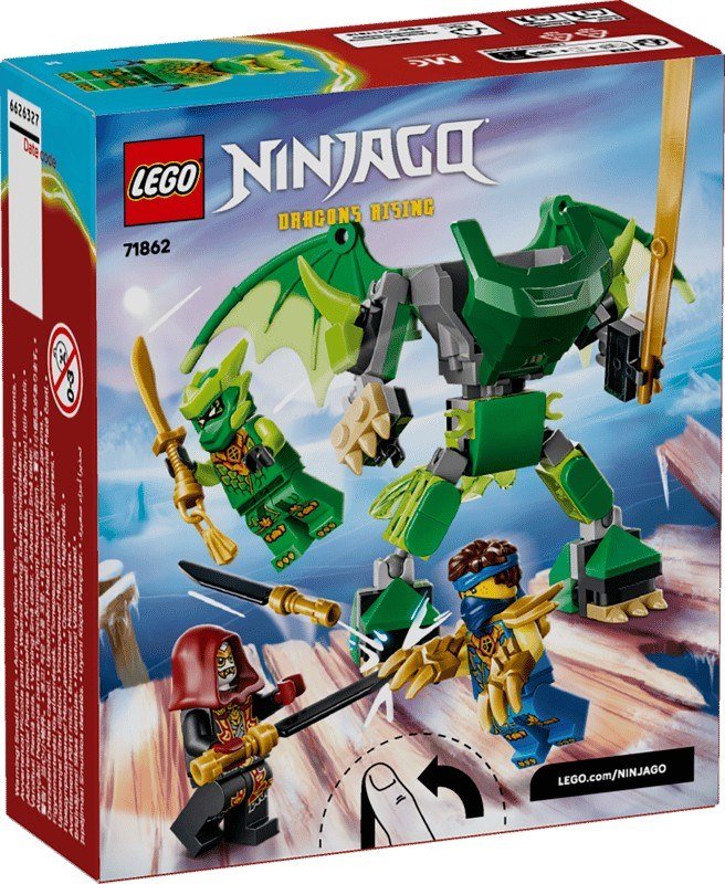 Lego - Ninjago Battle Pack Mech Drago Di Lloyd - 71862, Multicolore