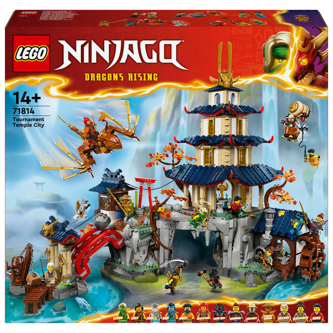 Lego Ninjago Torneo Citta' del Tempio 71814 Set Costruzioni con 3489 Pezzi