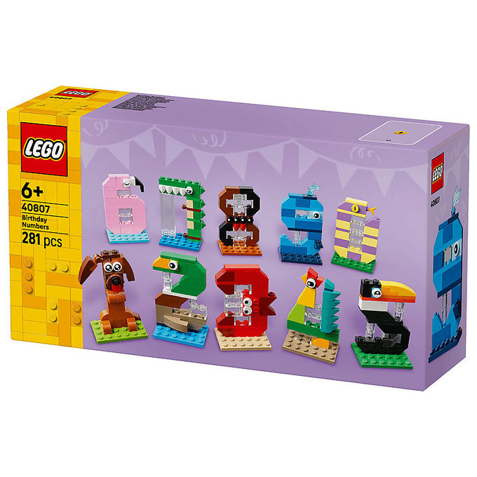 Lego - Numeri Del Compleanno - 40807, ,