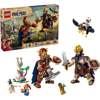 Lego - One Piece Dori Contro Brogi – Giganti - 75644, Multicolore