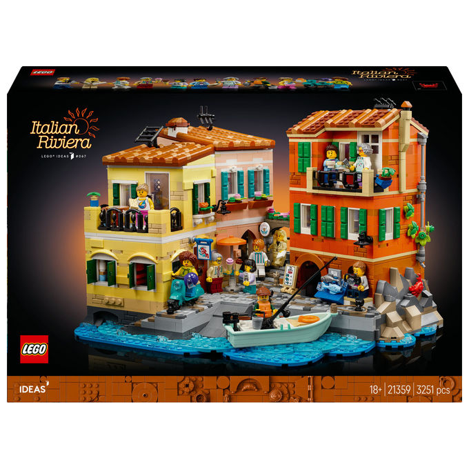 Lego Riviera Italiana 21359 Set di Costruzione con 3251 Pezzi Lego Riviera Italiana 21359 Set di Costruzione con 3251 Pezzi