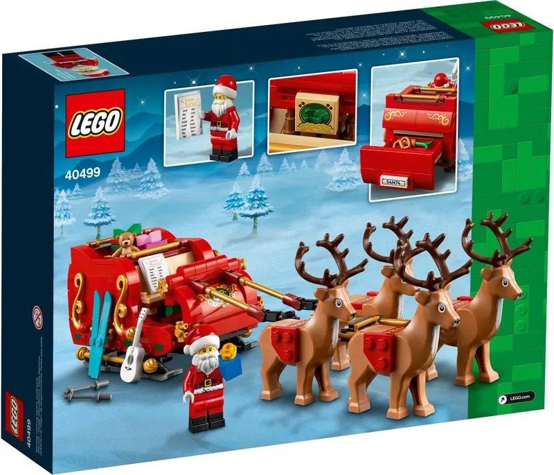 Lego - Seasons And Occasions Slitta Di Babbo Natale 40499, Multicolore