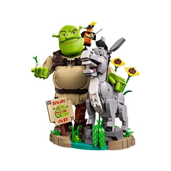 Lego - Shrek, Ciuchino E Gatto Con Gli Stivali - 42423, Multicolore