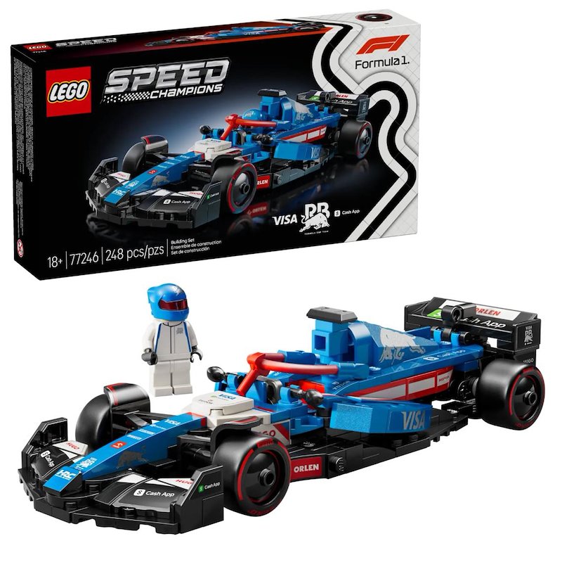 Lego - Speed F1® Visa Cash App Rb Vcarb 01 77246, Multicolore