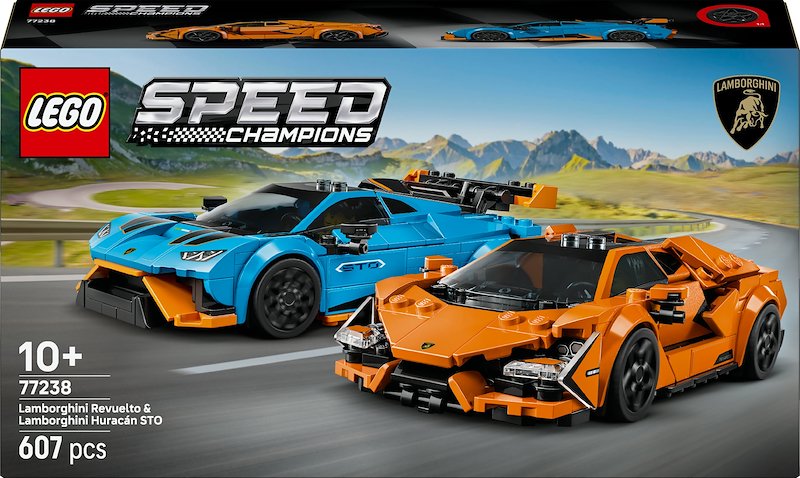Lego - Speed Lamborghini Revuelto E Huracán Sto 77238, ,