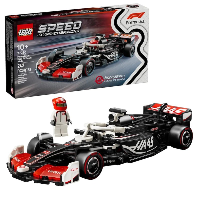 Lego - Speed Moneygram Haas F1® Team Vf-24 77250, Multicolore