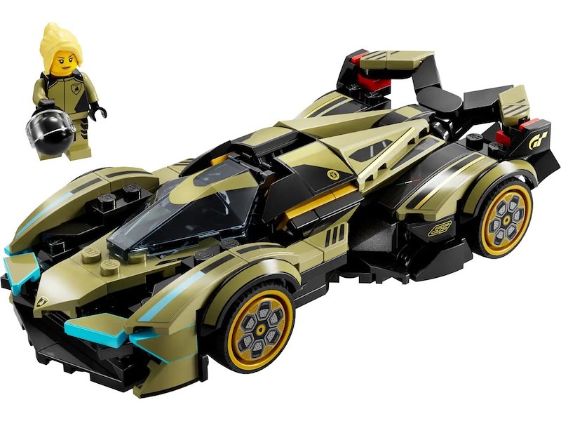 Lego - Speed Super Car Lamborghini Lambo V12 Vision 76923, Multicolore