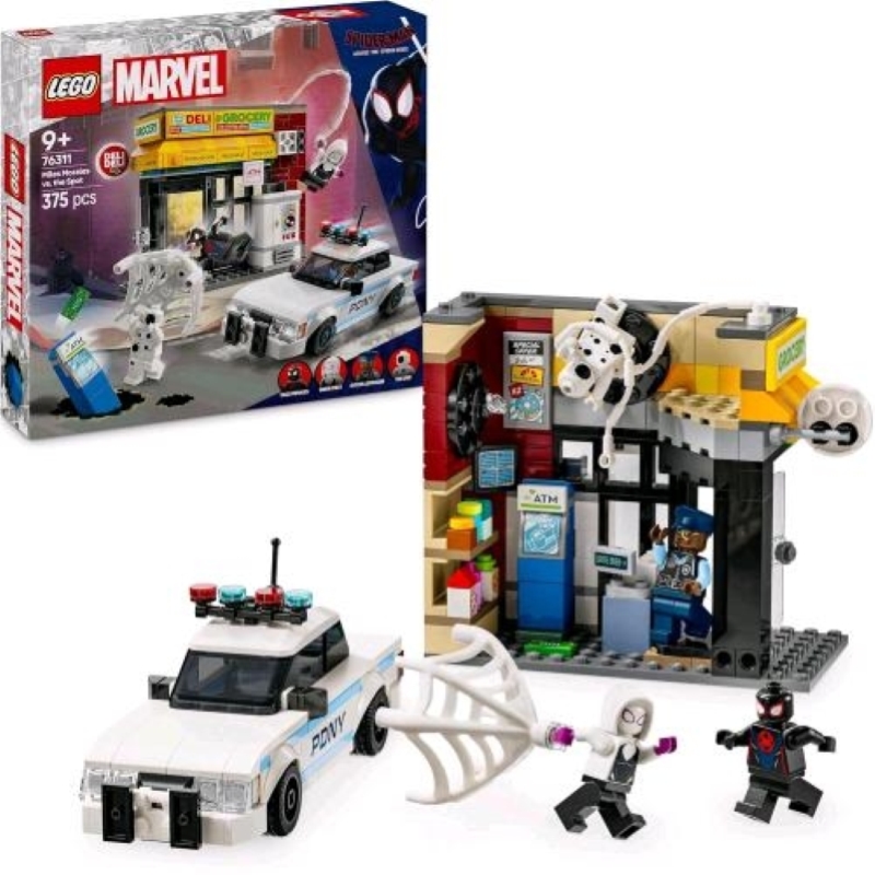 Lego - Spider-verse: Miles Morales Vs. La Macchia 76311, Multicolore