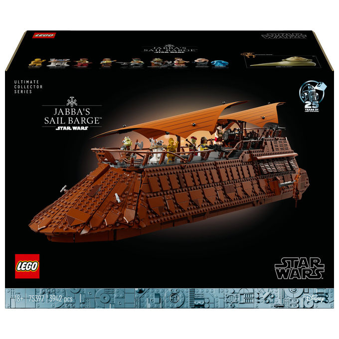 LEGO Star Wars (75397). Galeone a vela di Jabba. Esclusiva