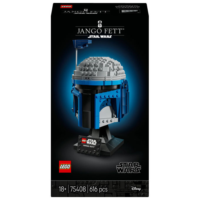 LEGO Star Wars (75408). Casco di Jango Fett - Modellino Replica dal Mandaloriano