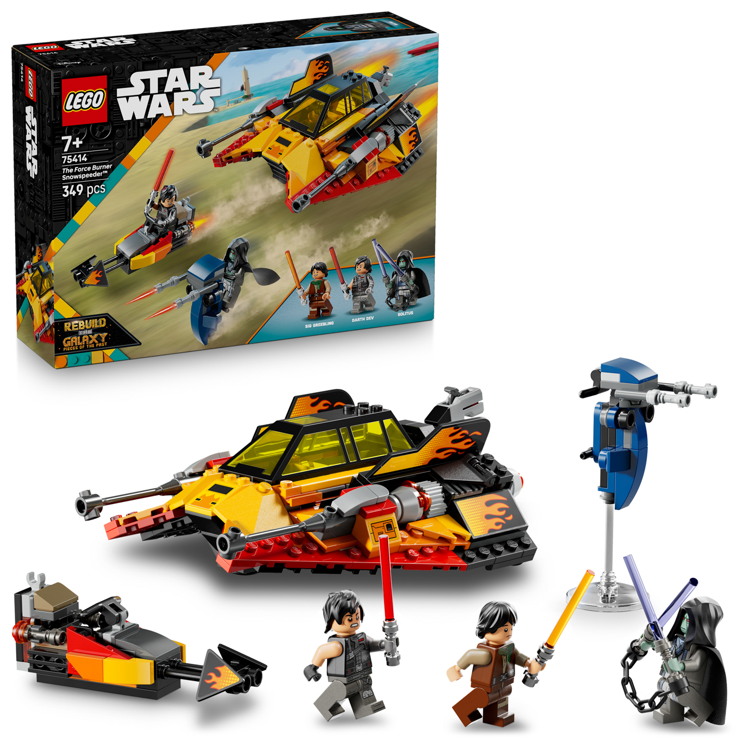 LEGO Star Wars (75414). Snowspeeder Force Burner LEGO Star Wars (75414). Snowspeeder Force Burner