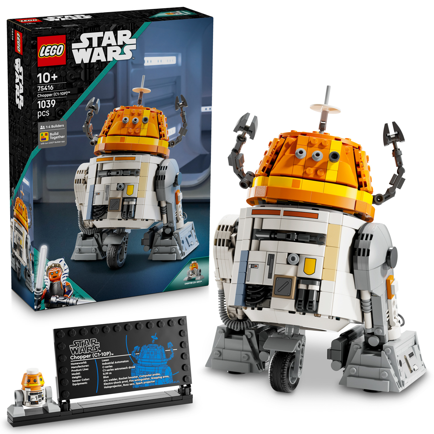 LEGO Star Wars (75416). Droide Astromeccanico Chopper (C1-10P)
