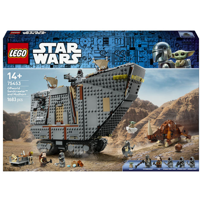 LEGO Star Wars (75453). Sandcrawler e Mudhorn Offworld