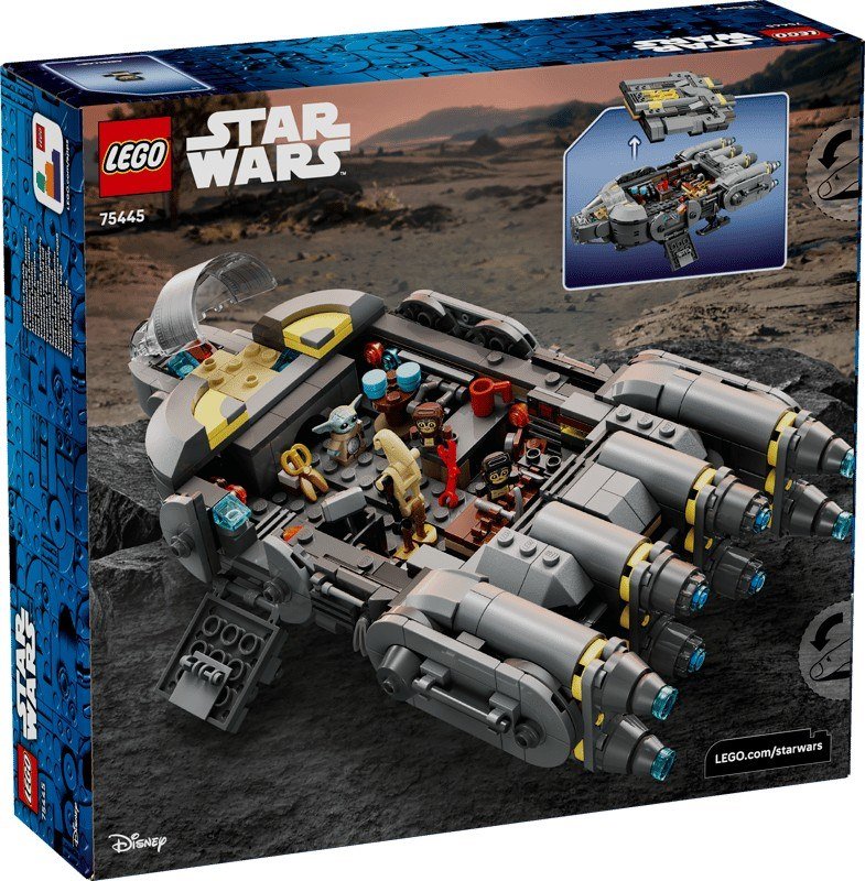 Lego - Star Wars Astronave Anzellan - 75445, Multicolore