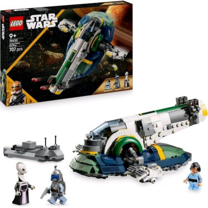 Lego - Star Wars Astronave Di Jango Fett 75433, Multicolore