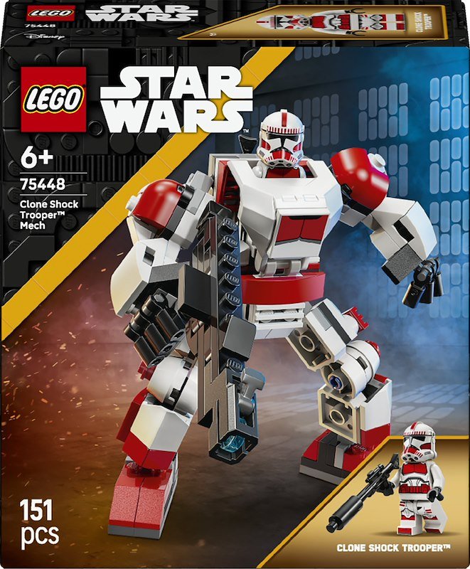 Lego - Star Wars Mech Clone Shock Trooper - 75448, Multicolore