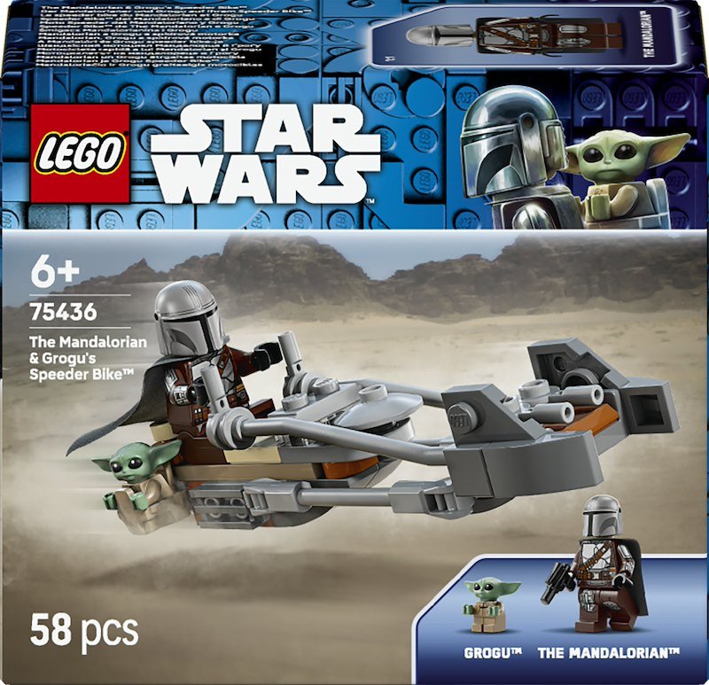 Lego - Star Wars Speeder Bike Del Mandaloriano - 75436, Multicolore