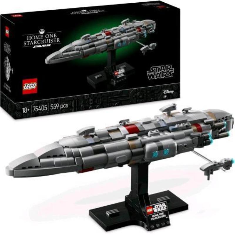 Lego - Star Wars Starcruiser Home One 75405, Multicolore