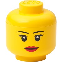 LEGO Storage Head "Girl", mini, Scatola di immagazzinaggio