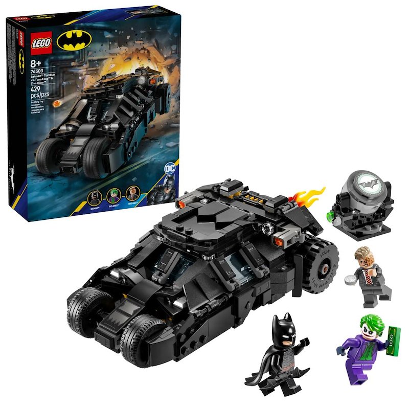 Lego - Super Heroes Dc Batman Vs Two-face E Joker 76303, Multicolore
