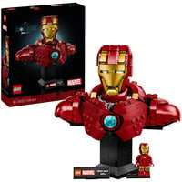 Lego - Super Heroes Marvel Busto Di Iron Man Mk4 76327, ,