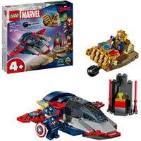 Lego - Super Heroes Marvel Captain America E Thanos 76319, ,