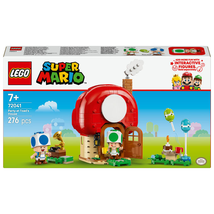 Lego - Super Mario Festa A Casa Di Toad 72041, ,